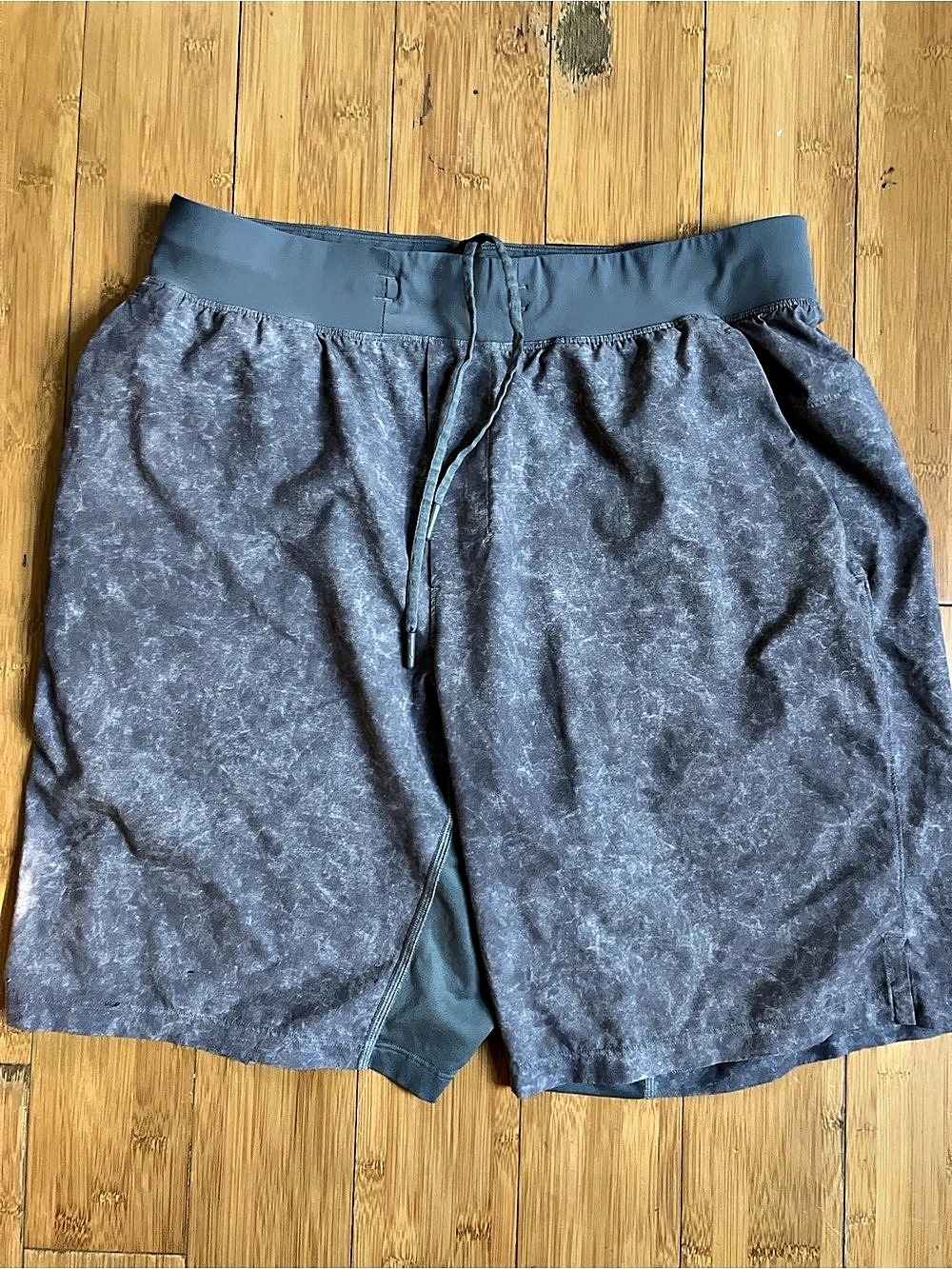 lululemon Pace Breaker Men's Hybrid Shorts Set Orange & Gray - Picture 5 of 8
